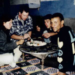 Couscous-Essen bei Zaid