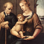 Raffaello - Madonna with Beardless St Joseph