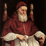 Raffaello - Portrait of Julius II - Florence