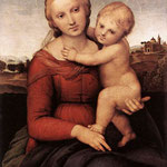 Raffaello - Madonna and Child (The Small Cowper Madonna)