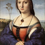 Raffaello - Portrait of Maddalena Don