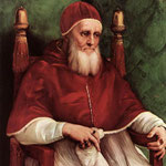 Raffaello - Portrait of Julius II - London