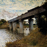 The Railway Bridge At Argenteuil.