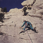 Winter 1988 Dentelles de Montmitailles mit Paul und Lothar: Wir pendelten zwischen Calcaire und Cave de Gigondas