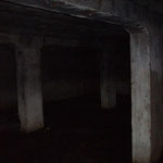 Wnętrze bunkra amunicyjnego