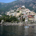 Positano vista dal mare