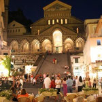 Duomo di Amalfi di sera