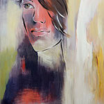Bedeckte Stille - Porträt (70 x 100cm)
