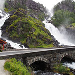 Norwegen - die Zwillingwasserfälle