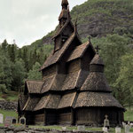Norwegen - die Stabkirche von Burgund