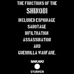 Ninja (Shinobi) T-shirt