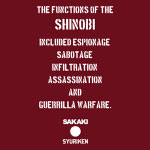 Ninja (Shinobi) T-shirt