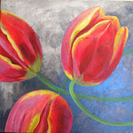 Tulipes.Тюльпаны 50x50