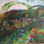 Jardin et maison de Claude Monet à Giverny_24cm x 30cm