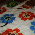 Shopper grande a fiori