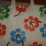 Shopper grande a fiori