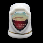 Splendour of the Seas. ( Cruiseschip Gebouwd in 1995 in Frankrijk)