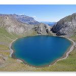 Lac de la Bernatoire - 2334 m - Frontière espagnole entre Gavarnie et le Vignemale