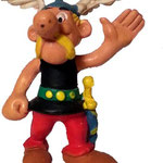 Figura de Asterix Licencia de la marca Yolanda en plástico de unos 7cm aproximadamente.