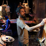 Virus d'improvisation picturale (VIP), 2008-2015. Photo: © Michel Thibault