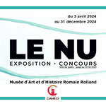 du 3/04 au 31/12/2024 > Expo collective /concours LE NU - Musée Romain Rolland - Clamecy (58)