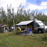Am Campingplatz Ninska Laguna