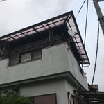 ベランダ屋根の波板張替えは6尺3,000円～工賃込み - 6尺3,000円と ...