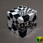 3x3x3 V-Cube Chessboard Illusion