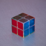 2x2x2 LanLan Crystal Spring Magic Cube