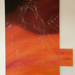 "Ohne Titel 2" Kai Sommerig (93x117cm)  VERKAUFT