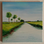 "Niers bei Goch" Kai Sommerig (30x30cm)