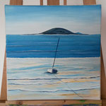 "Boot" Kai Sommerig (30x30cm)  VERKAUFT!
