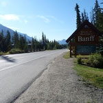 Ortseingang Banff