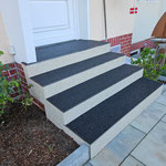 Steinteppich treppe hauseingang
