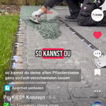 steinteppich über pflastersteine verlegen