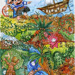 головоломка "Мимиорики и остров сокровищ"/conundrum "Mimioriki and Treasure Island"