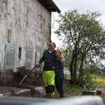 Fleissig, Vater und Tochter