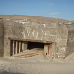 Bunker der Küstenverteidigung bei Dünkirchen.