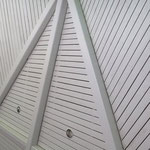 Terassin katto on korkealla 