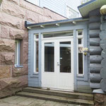 Ja tästä terassille vilvoittelemaan