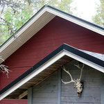 Details / firewood shed and garage/storage building 