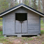 Firewood shed, model "Saloon"...