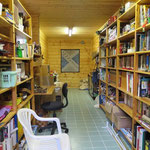 library/storage/summer accommodation in the garage building, separate entrance 