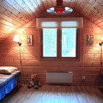 Yläkerran makuuhuone, kuva 1