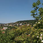 Blick von der Kapelle auf dem Havihegy nach Westen