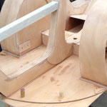 Screw the front part at a distance of 3 mm