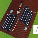 Ausrichtung der PV-Anlage, Foto: elektroma GmbH