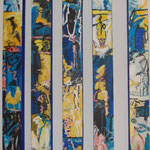 Nr. 181: Gutenachtgeschichten, Acryl aif Leinwand, 