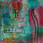 Nr. 155: Unbekannt, Mischtechnik auf Papier, 70x100 cm, 