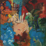 Nr. 99: Illusionen, 5/2005 Acryl auf Leinwand, 80x80 cm